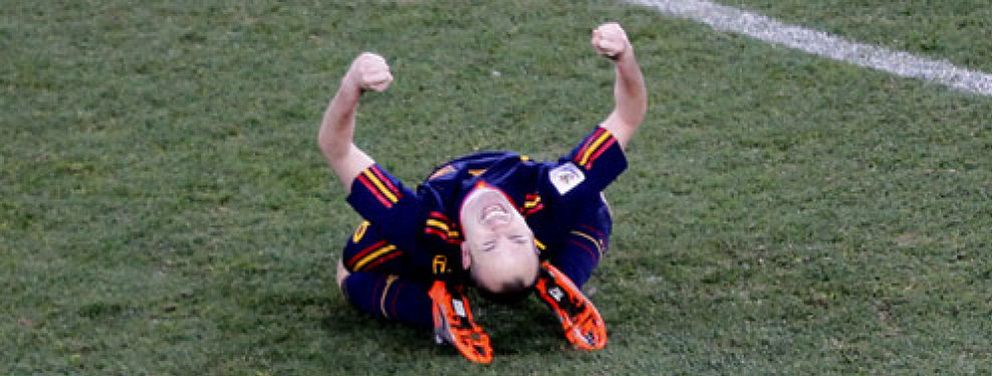 Foto: Iniesta: "Jarque nos ha dado mucha fuerza a todos"