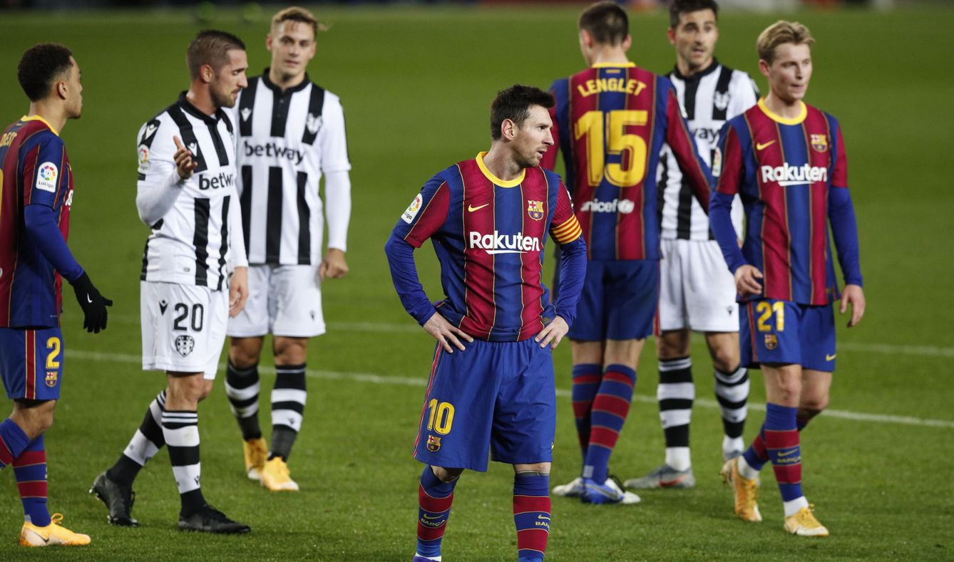 Messi, en plena jugada. (EFE)