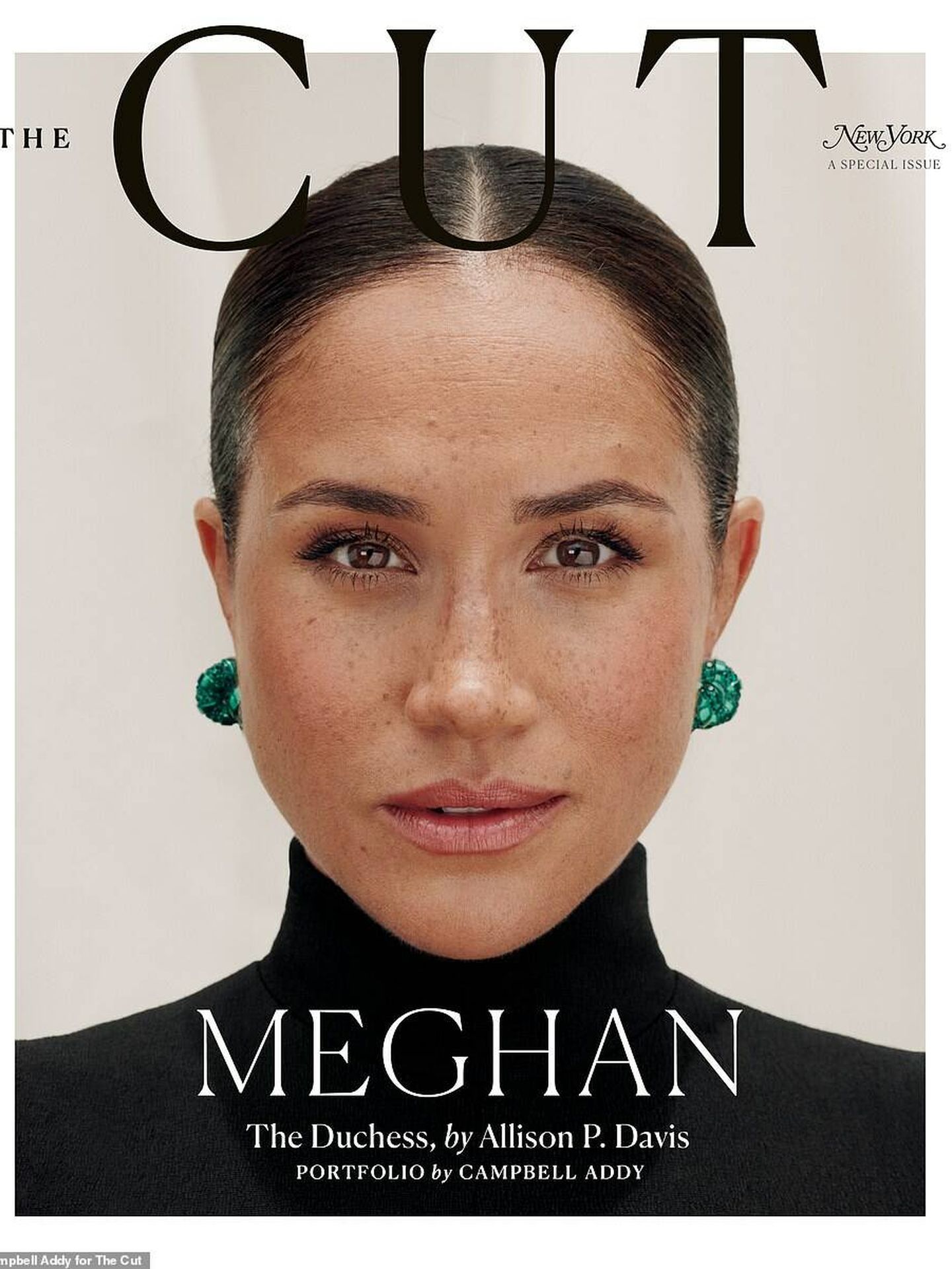 Meghan, en la portada de 'The Cut'.