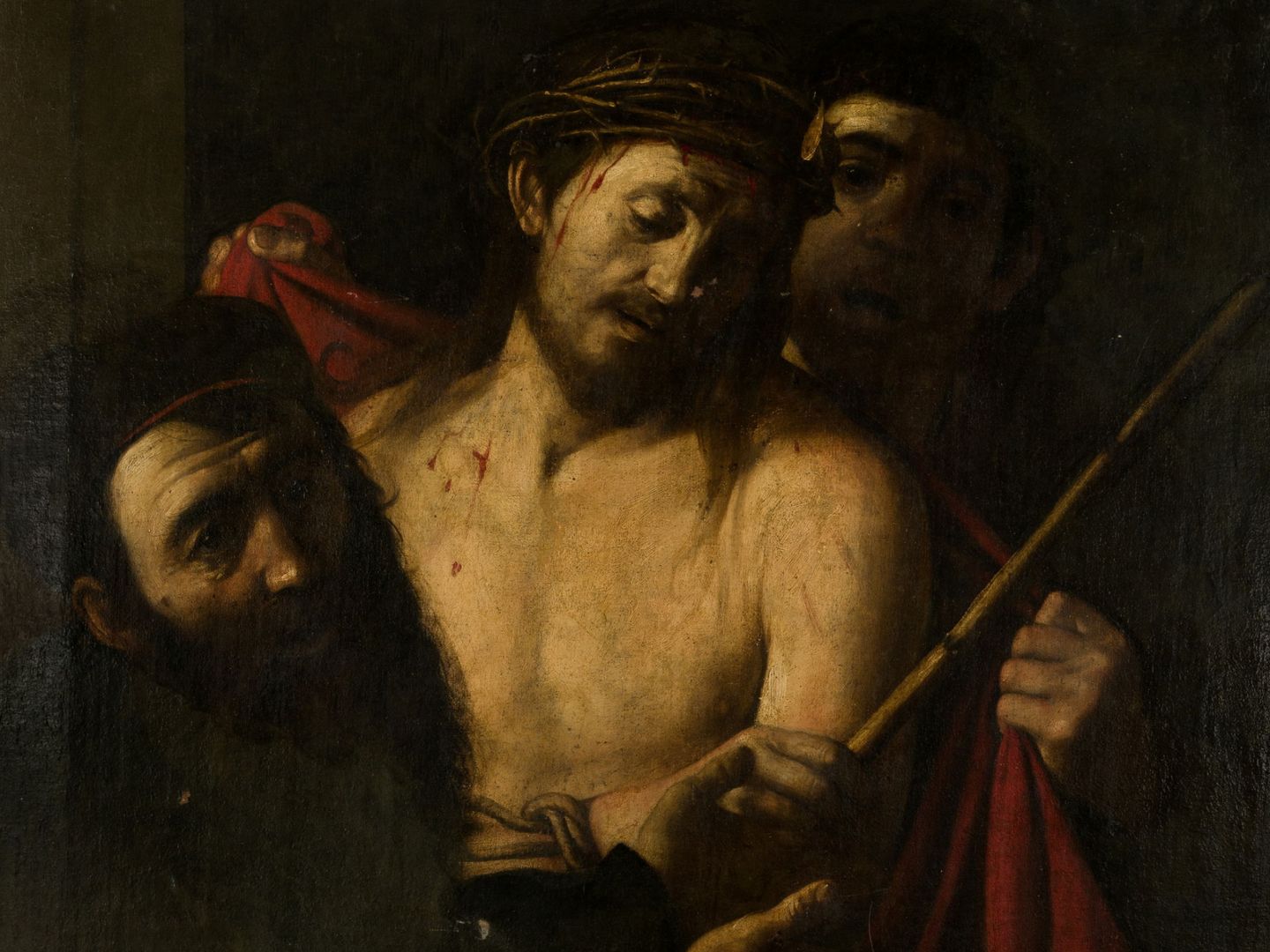 'The Crowning of Thorns', la obra de Caravaggio pendiente de autenticación. (Reuters)