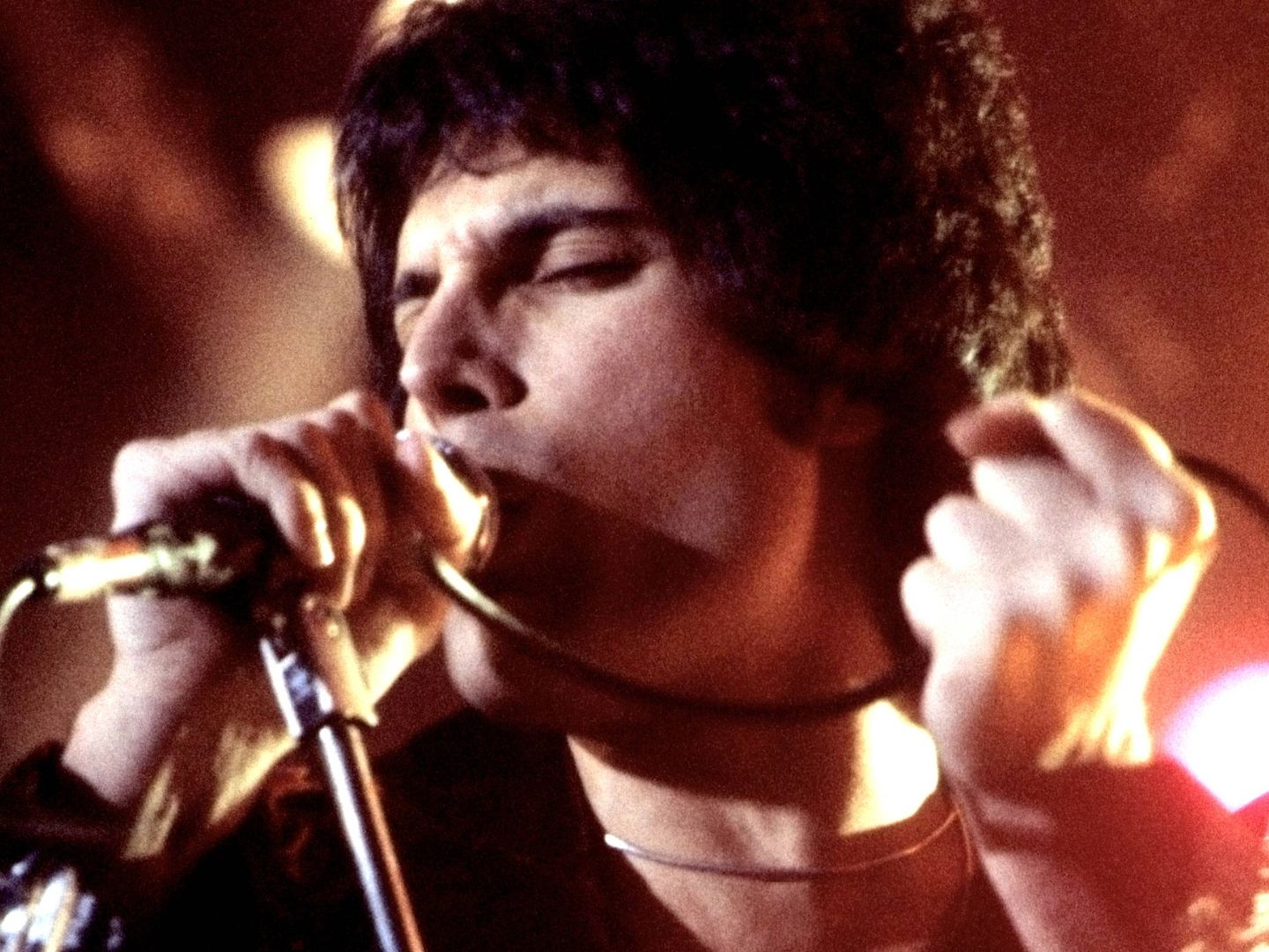 Freddy Mercury durante un concierto de 1978. (Wikimedia Commons)
