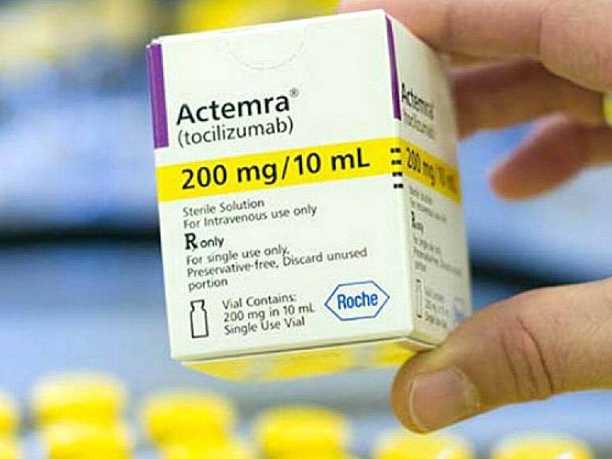 Foto: Envase de Actemra, uno de los fármacos más prometedores en la lucha contra el coronavirus en pacientes graves