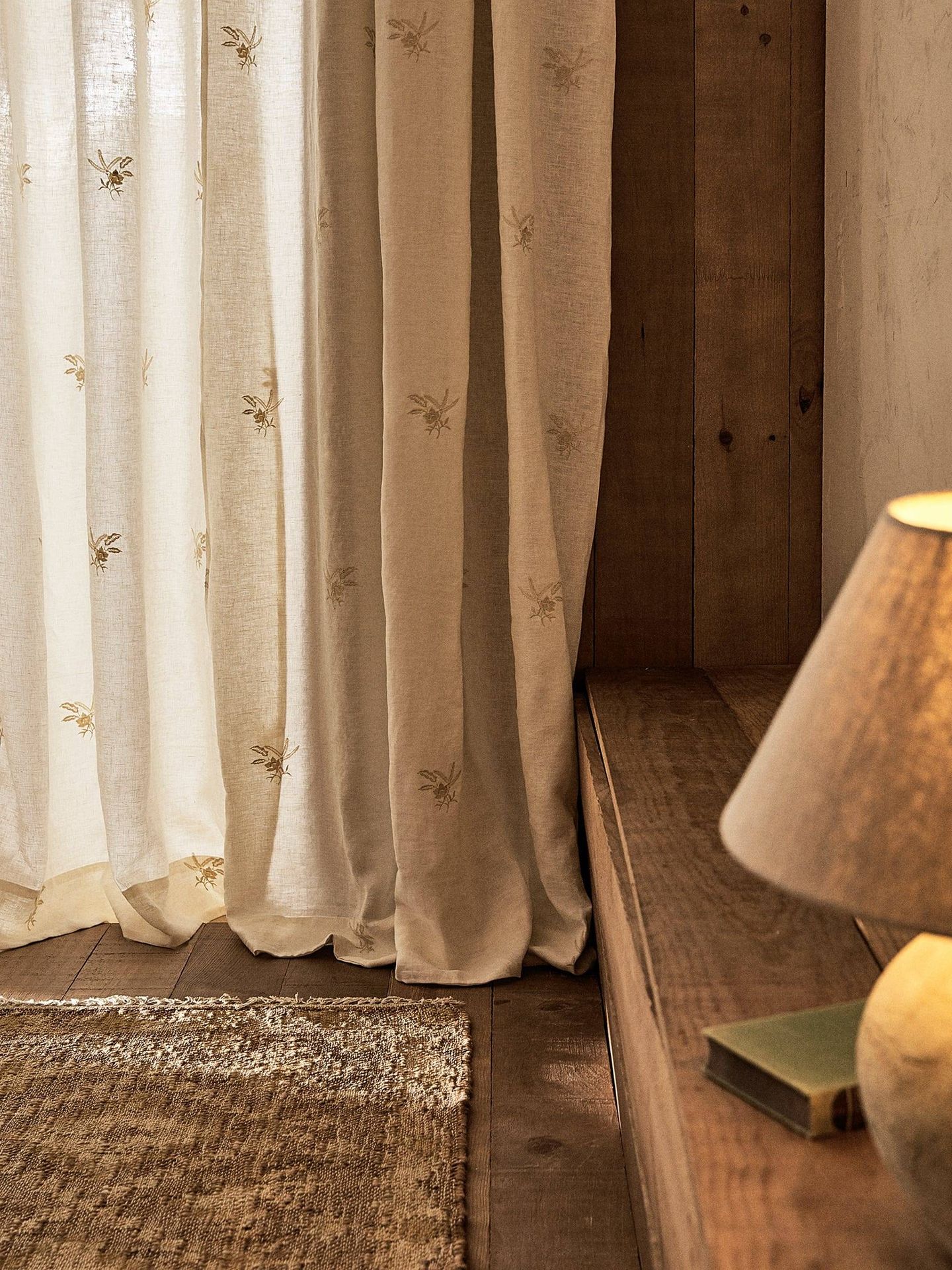 Zara Home tiene las cortinas de tendencia para tu hogar. (Cortesía)