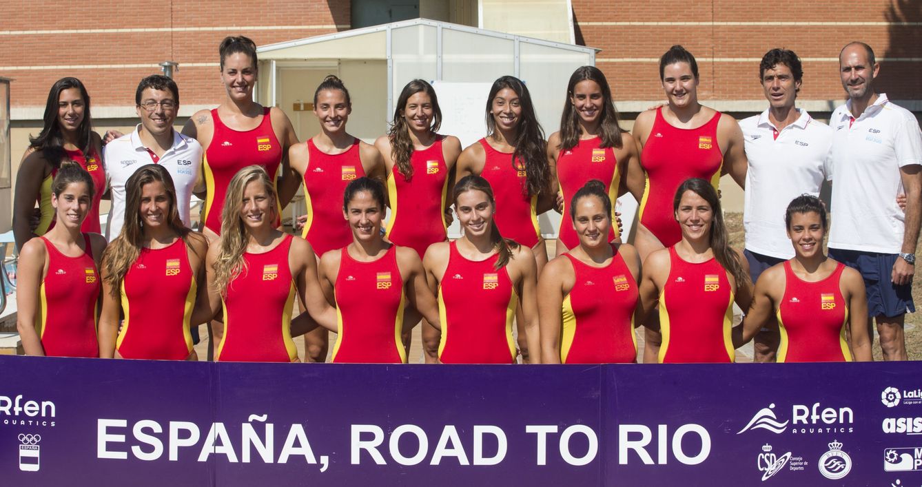 Las seleccionadas para los Juegos Olímpicos de Río 2016. Foto: Quique García (EFE)