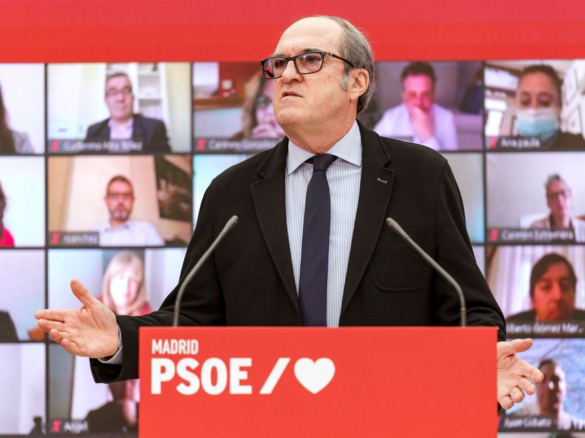 Foto: El candidato a la Presidencia de la Comunidad de Madrid, Ángel Gabilondo. (EFE)