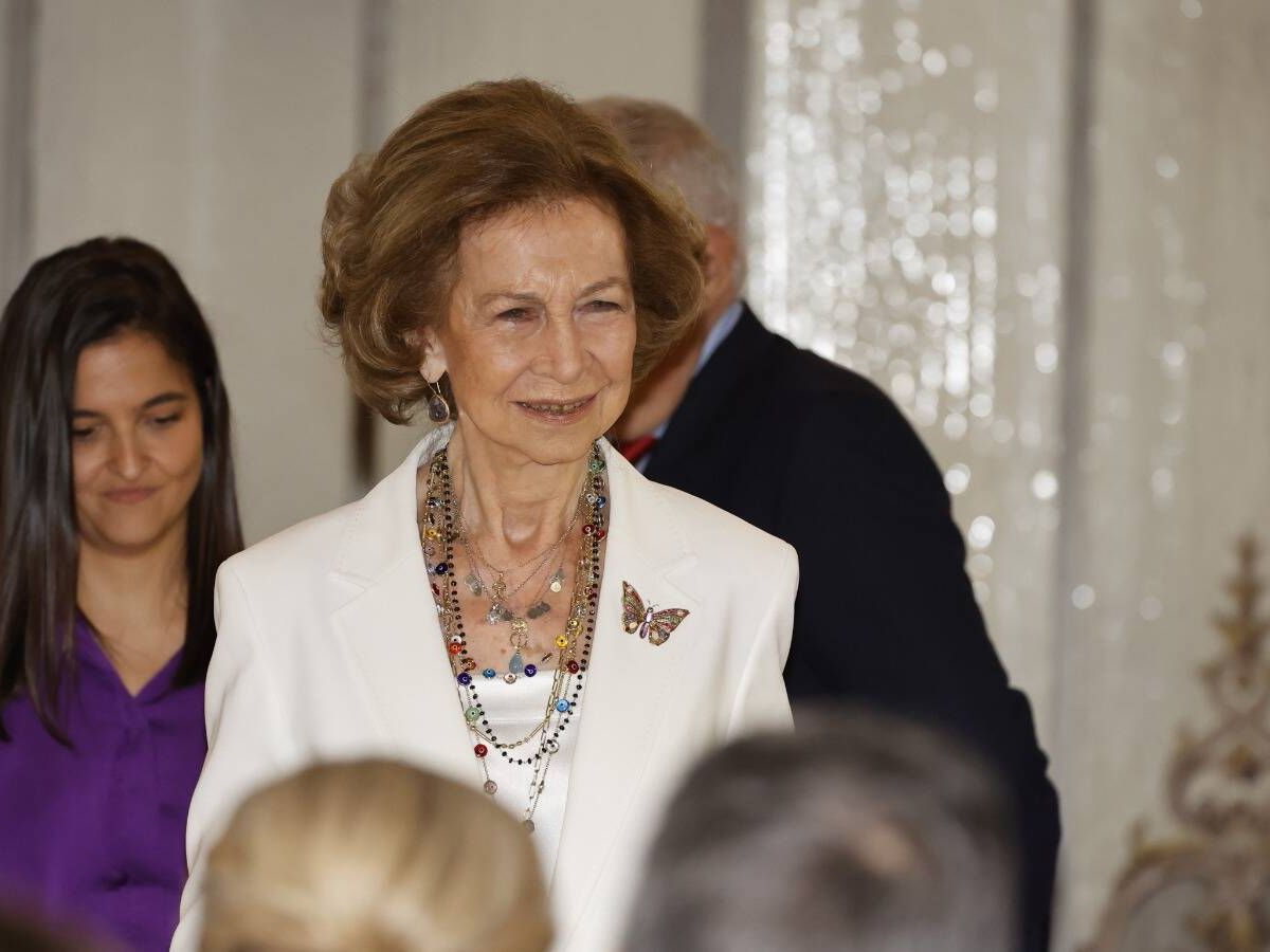Foto: La reina Sofía en la entrega de premios. (Europa Press/Antonio Gutiérrez)