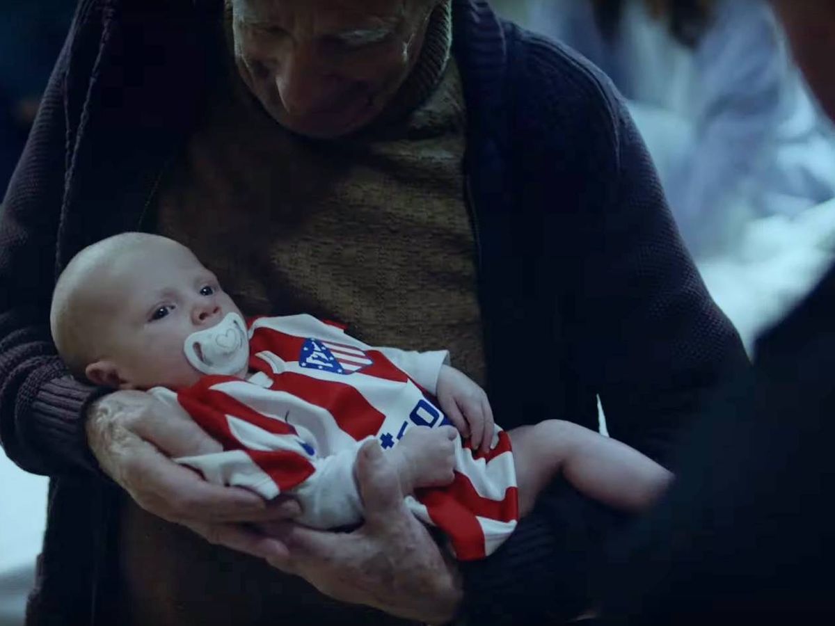 Foto: Fotograma del anuncio de Navidad del Atlético de Madrid.