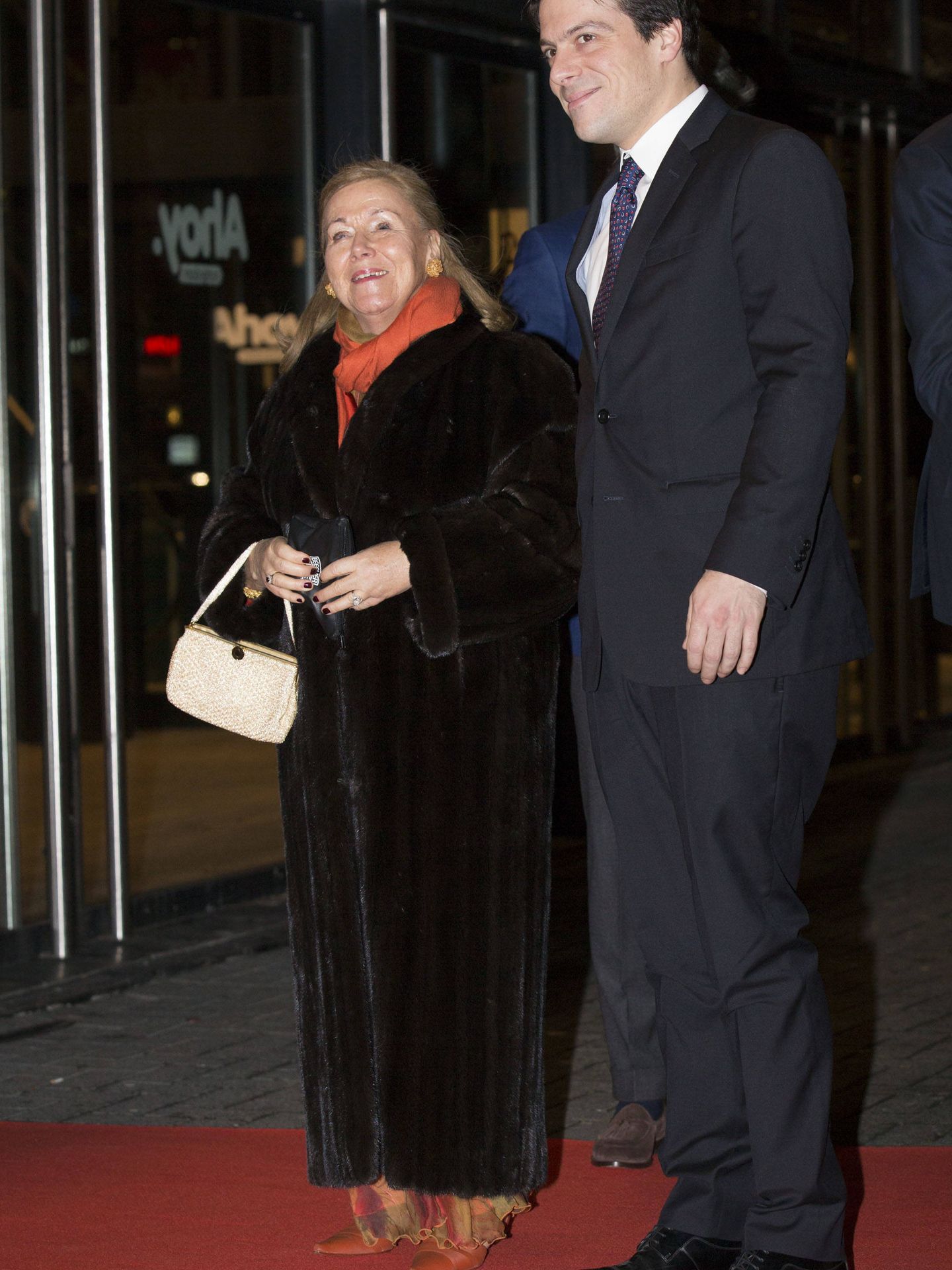 La princesa Beatriz con su hijo, Bernardo, en 2014. (Getty)