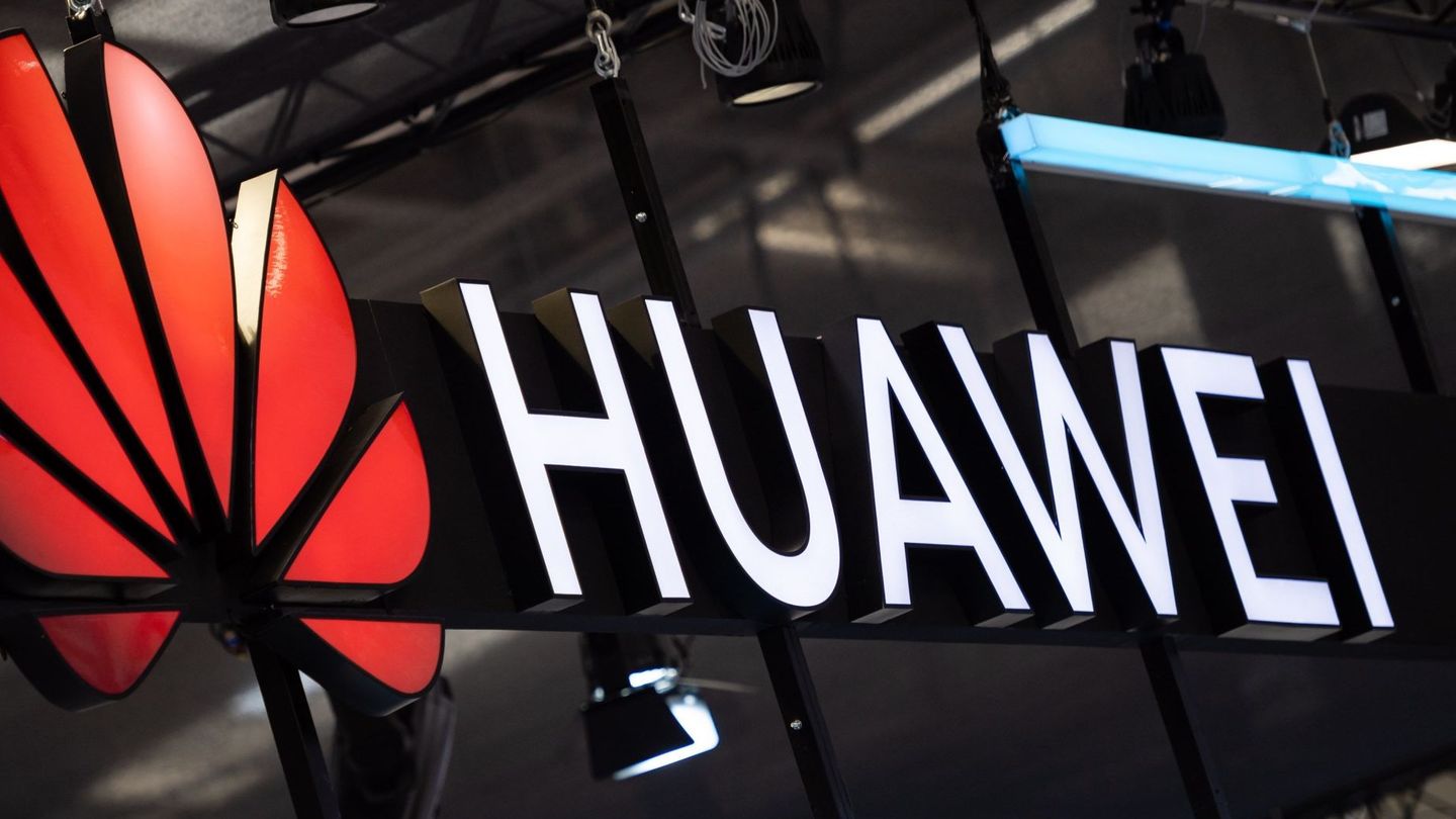 Logo de la compañía china Huawei. (EFE)