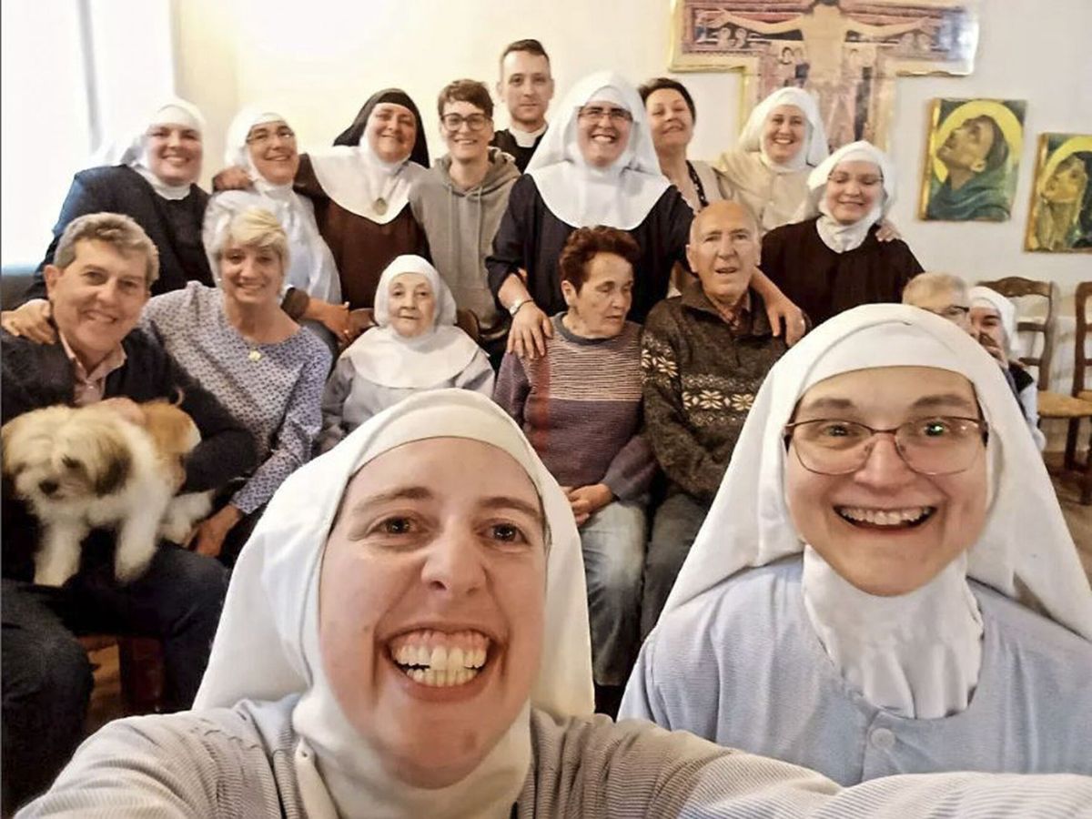 Foto: Imagen difundida por las monjas de Belorado en su cuenta de Instagram. (EFE)