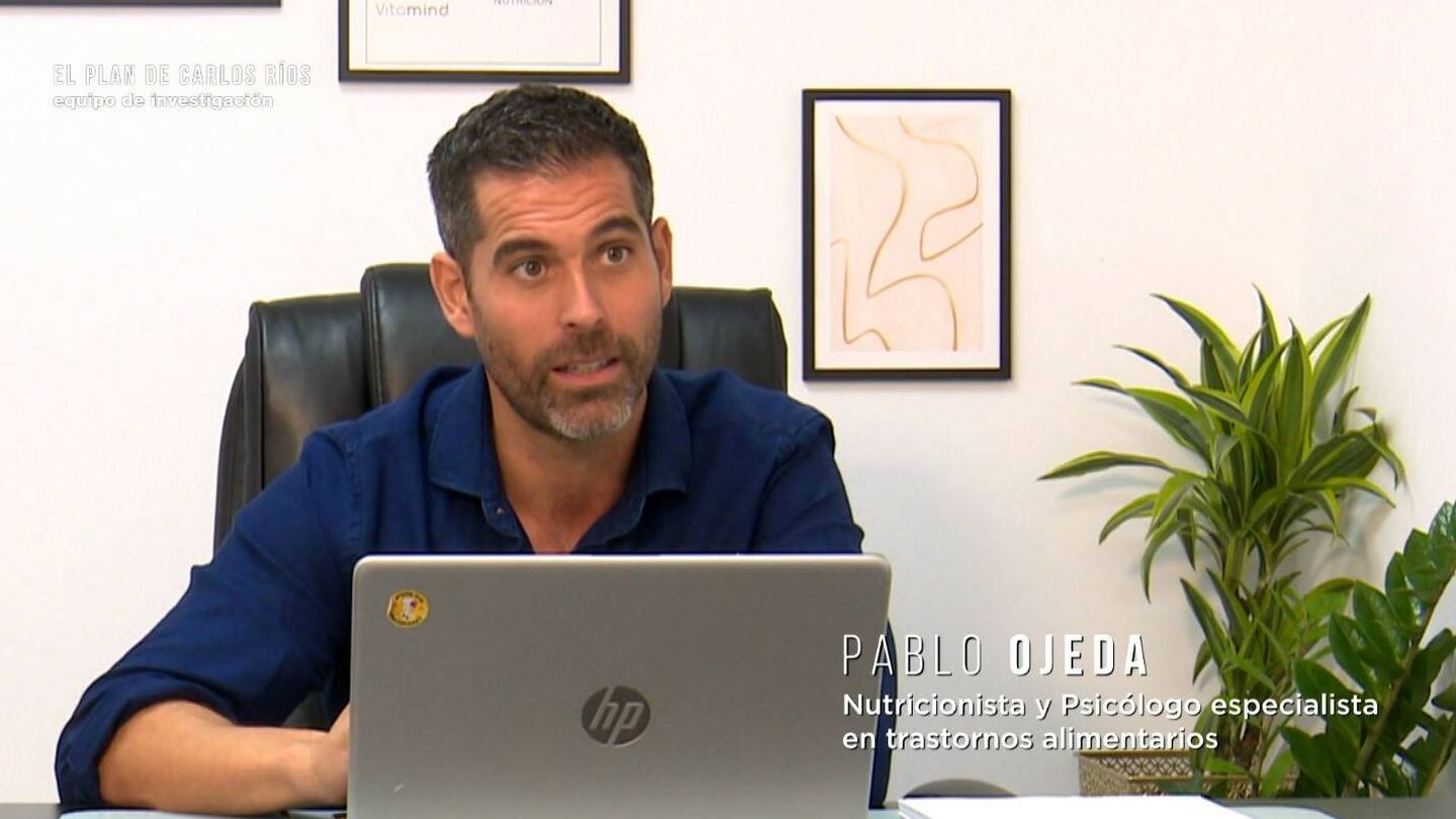 El nutricionista Pablo Ojeda en 'Equipo de investigación'. (Atresmedia)