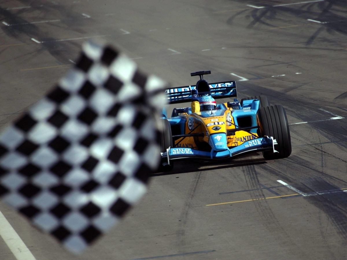 Foto: Fernando Alonso logró el primer título de Renault, que ahora deja el paso a Alpine en la F1