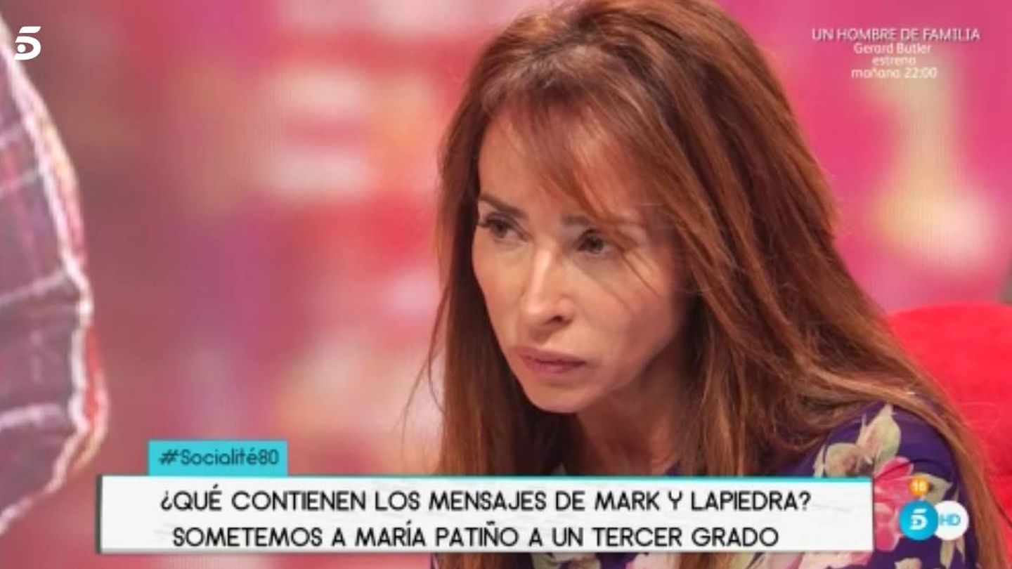 María Patiño en 'Socialité'.
