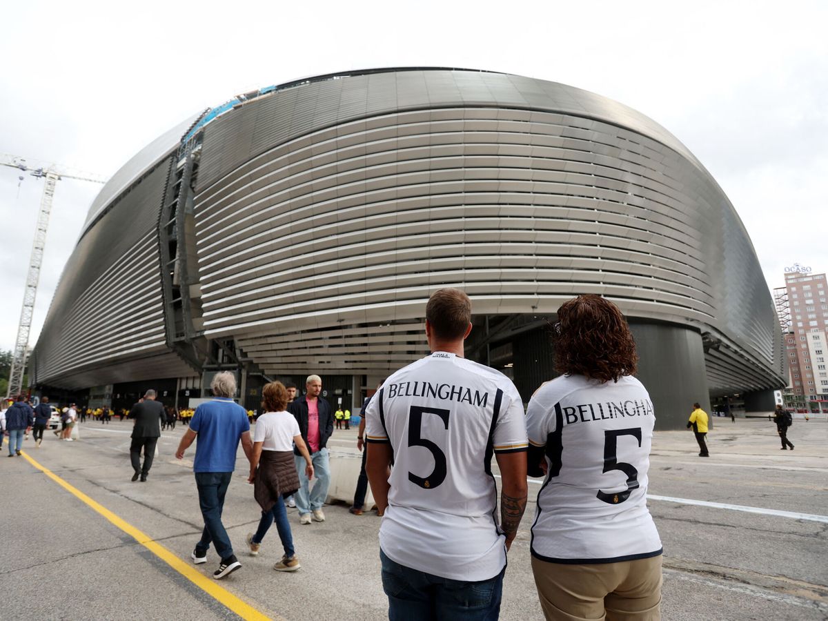 Foto: Así luce el nuevo Santiago Bernabéu. (Reuters/Isabel Infantes)
