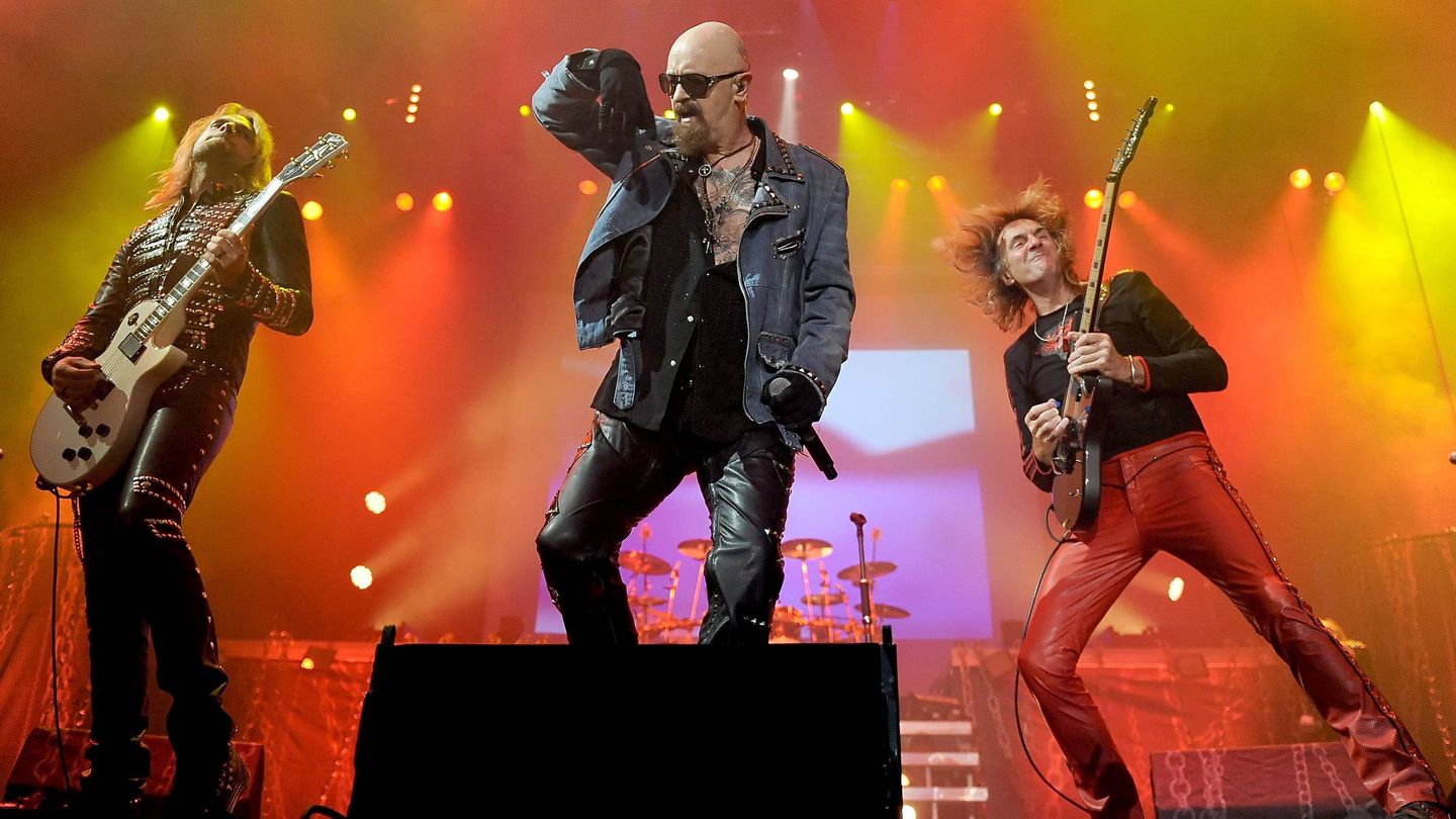 Judas Priest en concierto. (Efe)