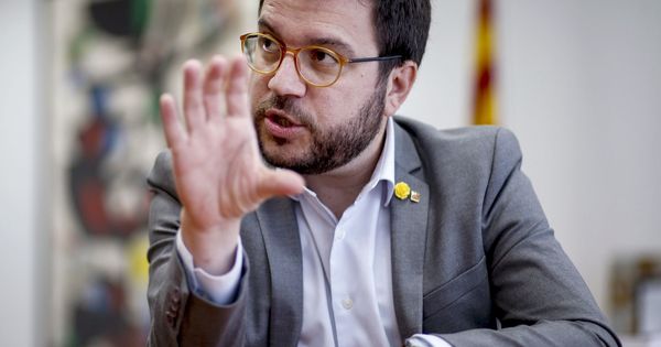 Foto: El vicepresidente del Gobierno de Cataluña, Pere Aragonès.