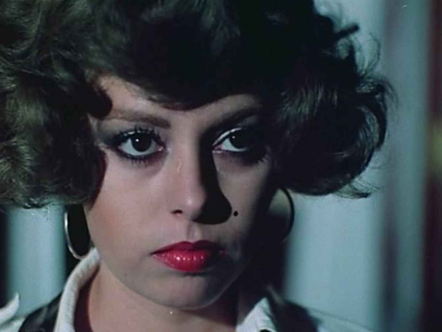 Lina Romay en 'Ópalo de fuego: mercaderes del sexo' (1980).