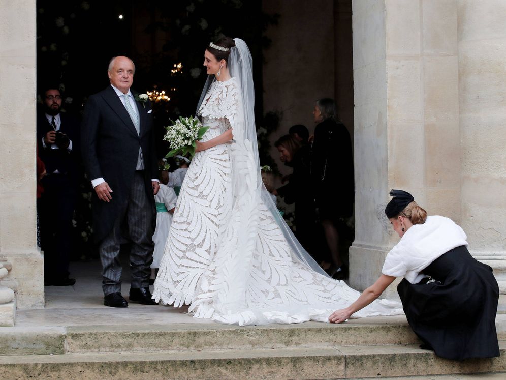 París, Oscar de la Renta y el mejor vestido de novia: así ha sido la boda  del último Napoléon