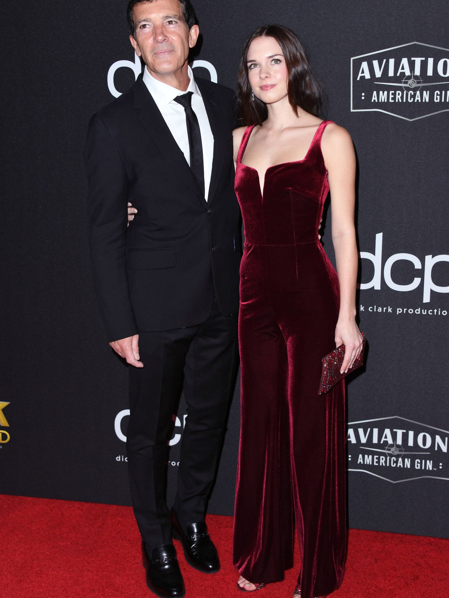 Antonio y Stella Banderas. (Getty Images/Jon Kopaloff)