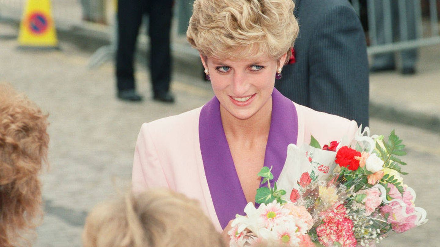 La princesa Diana, en 1992. (Getty)