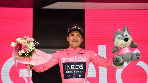 Carapaz le 'roba' la 'maglia rosa' a Juanpe López en una etapa que se llevó Yates