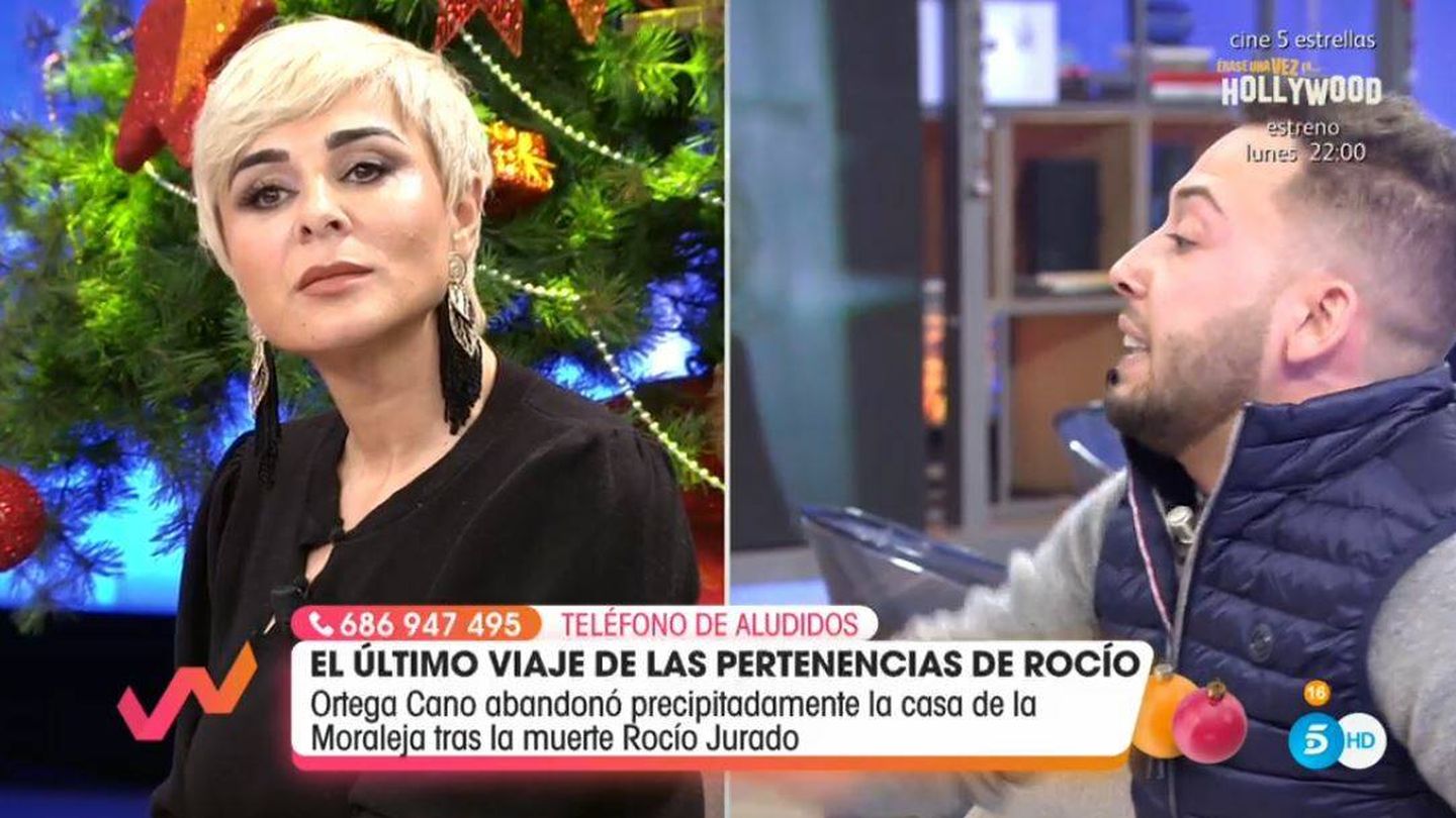 Ana María Aldón y José Antonio Avilés en 'Viva la vida'. (Mediaset España)