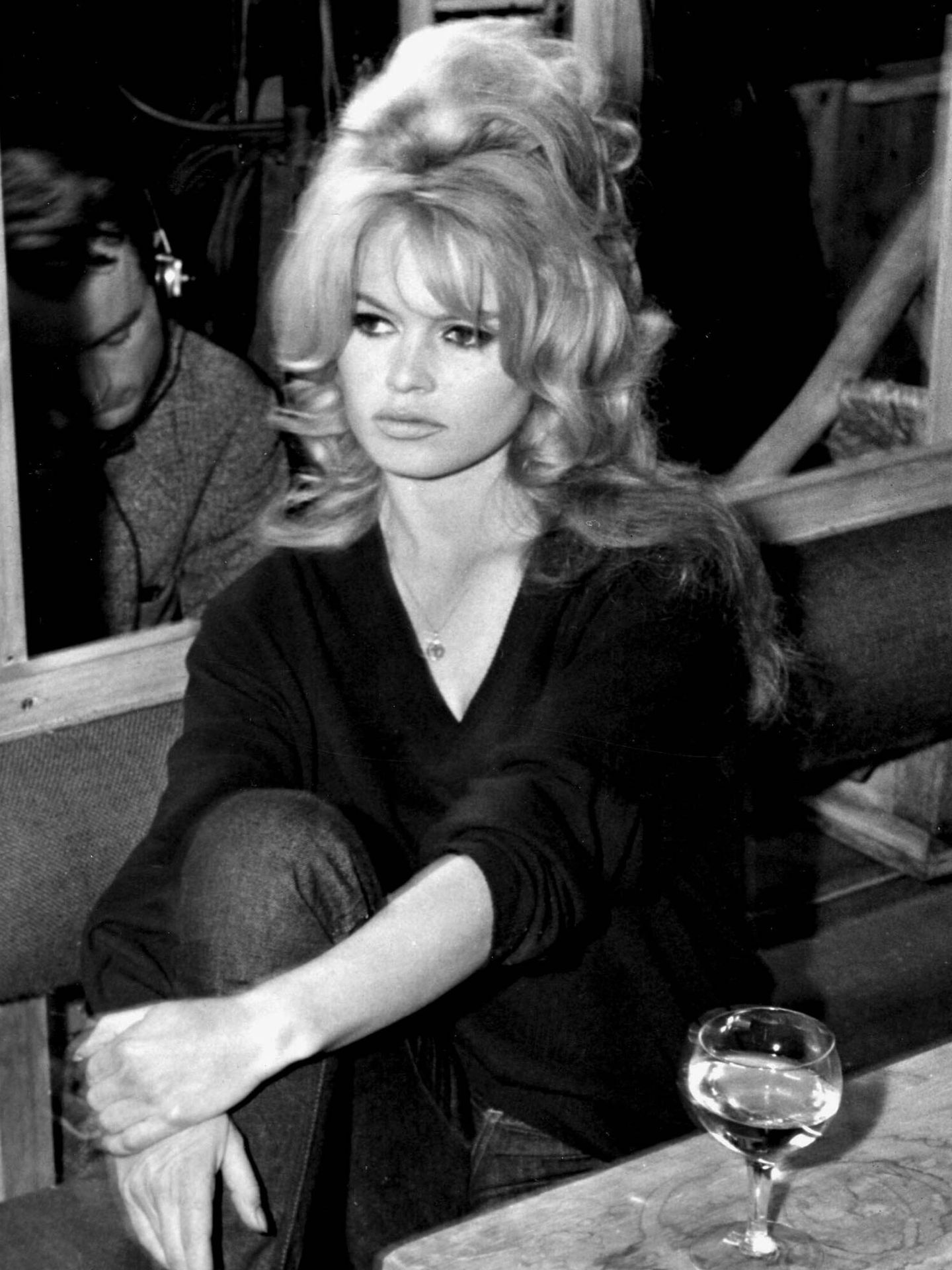 Brigitte Bardot, en 1960 con recogido cardado al estilo beehive. (Cordon Press)