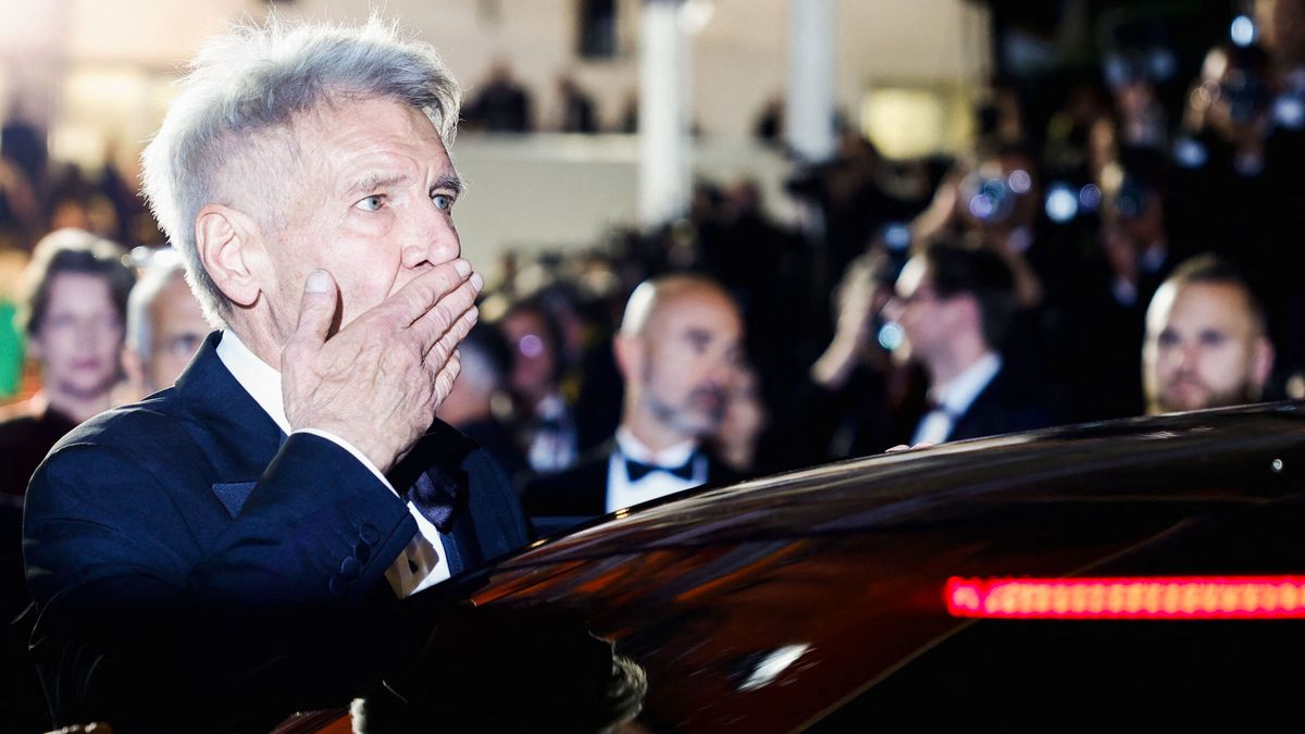 Las lágrimas de Harrison Ford con 'Indiana Jones' en Cannes: "He visto pasar mi vida por delante"