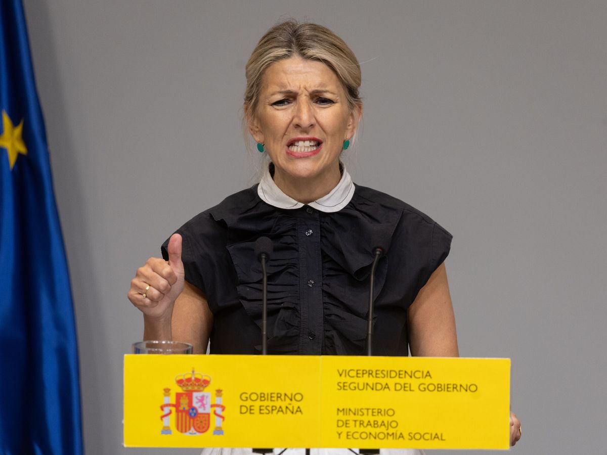 Foto: La vicepresidenta segunda y Ministra de Trabajo y Economía Social, Yolanda Díaz. (Europa Press/Educardo PArra)