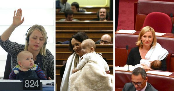 Foto: Son varias las diputadas europeas que han llevado a sus bebés al Congreso (Reuters/EFE)