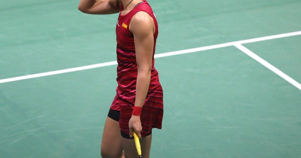 Foto: La de la India era la primera final de 2017 para Carolina Marín. (EFE)