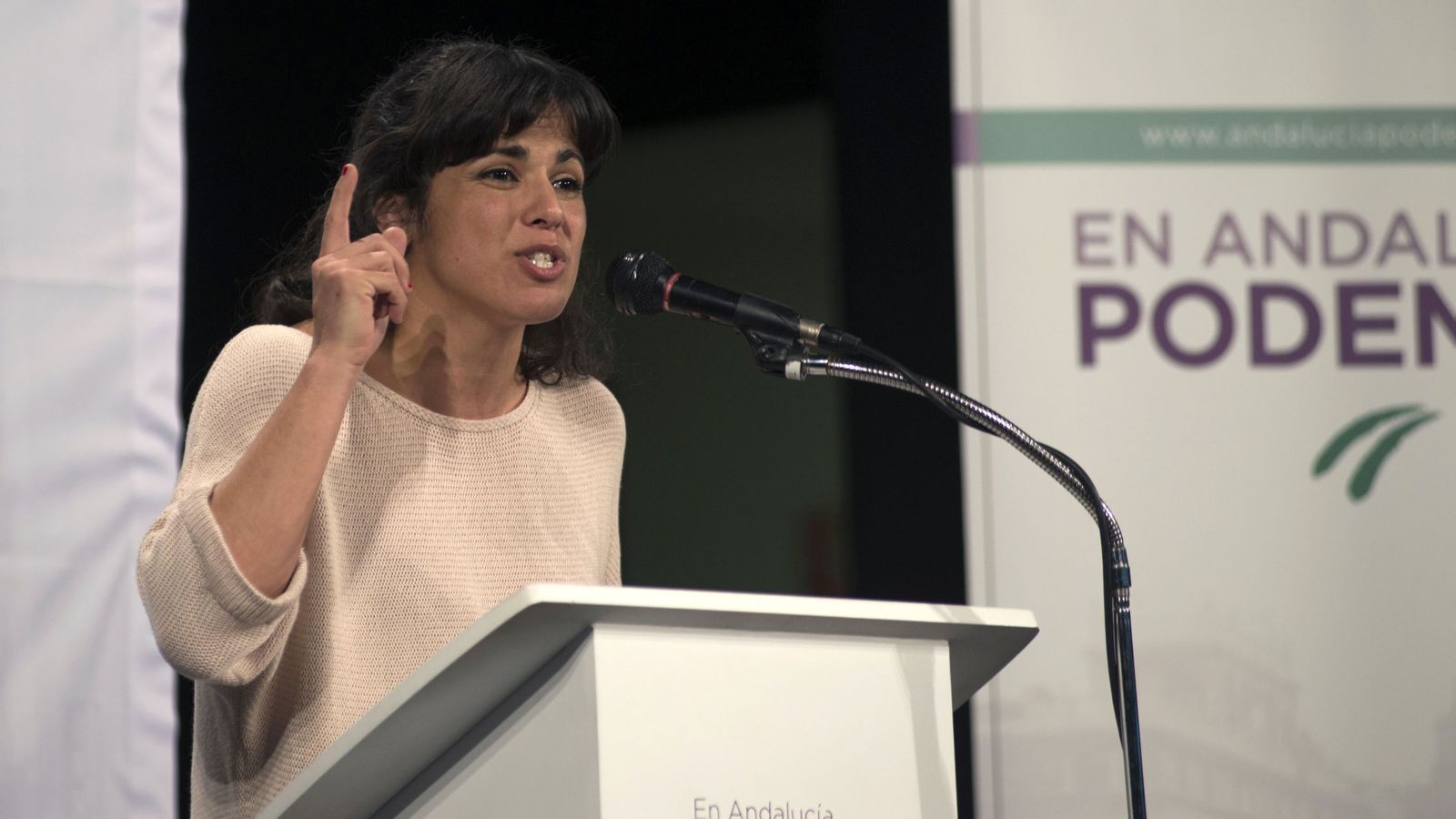 Foto: La líder de Podemos en Andalucía, Teresa Rodríguez. (EFE)