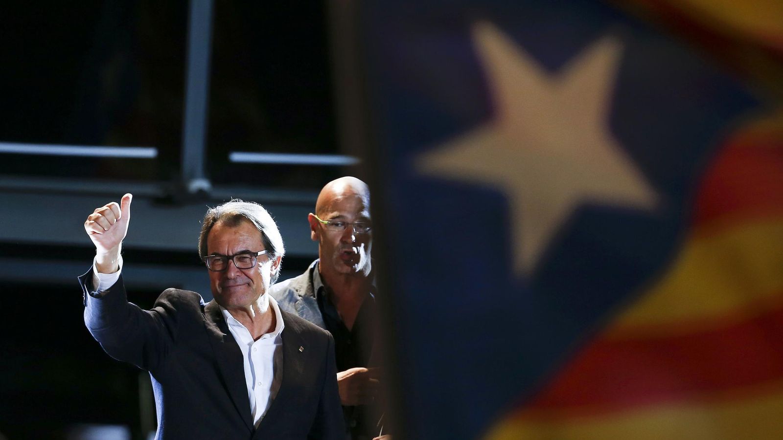 Foto: Artur Mas, junto a Raül Romeva. (Reuters)