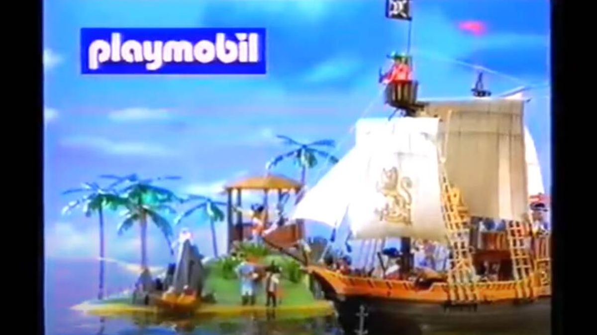La historia del barco pirata de Playmobil a través de sus anuncios