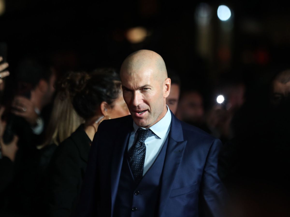 Foto: Zidane, en la gala del Balón de Oro. (EFE/Mohammed Badra)