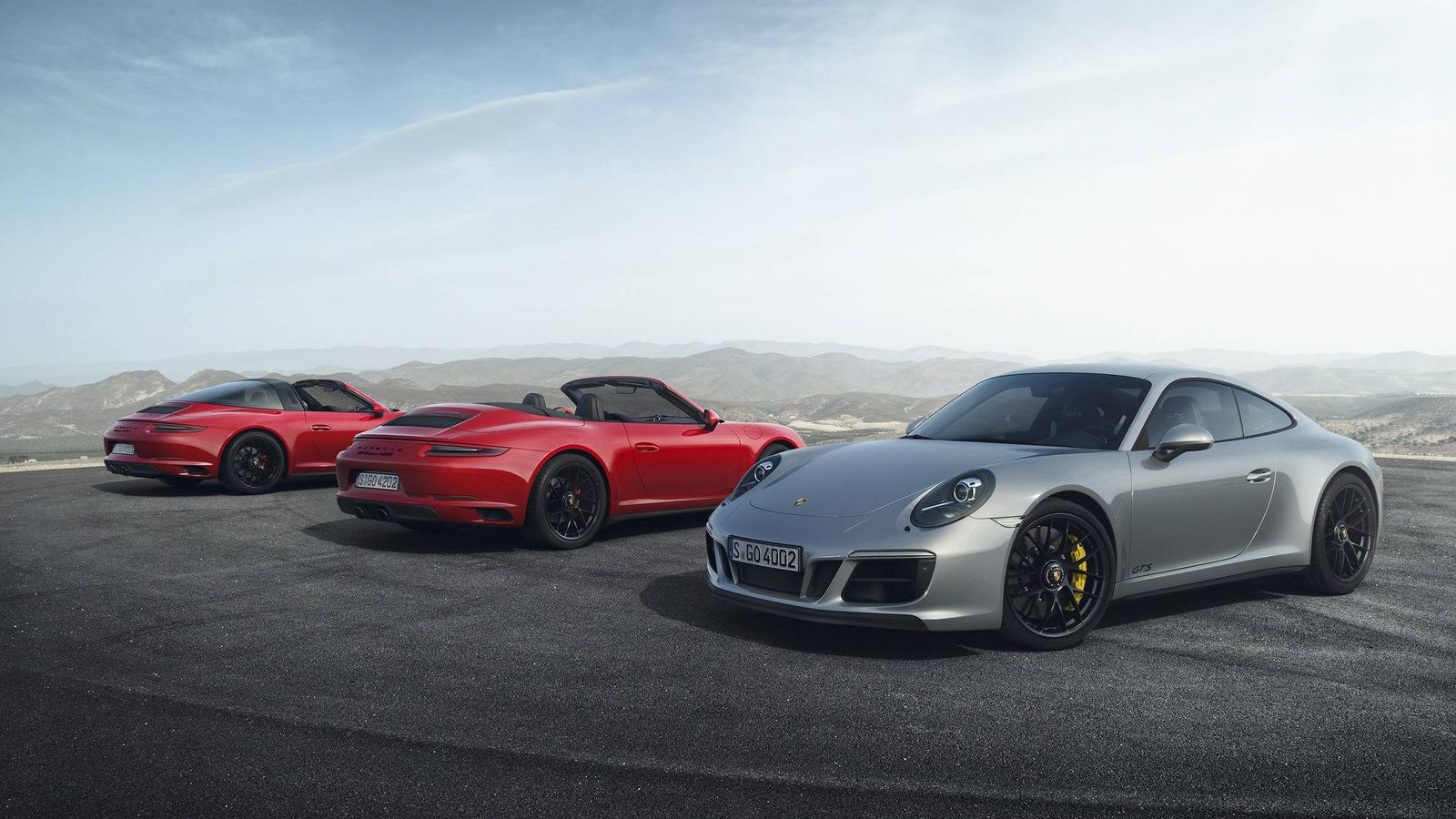 Foto: Gama Porsche 911 GTS al completo