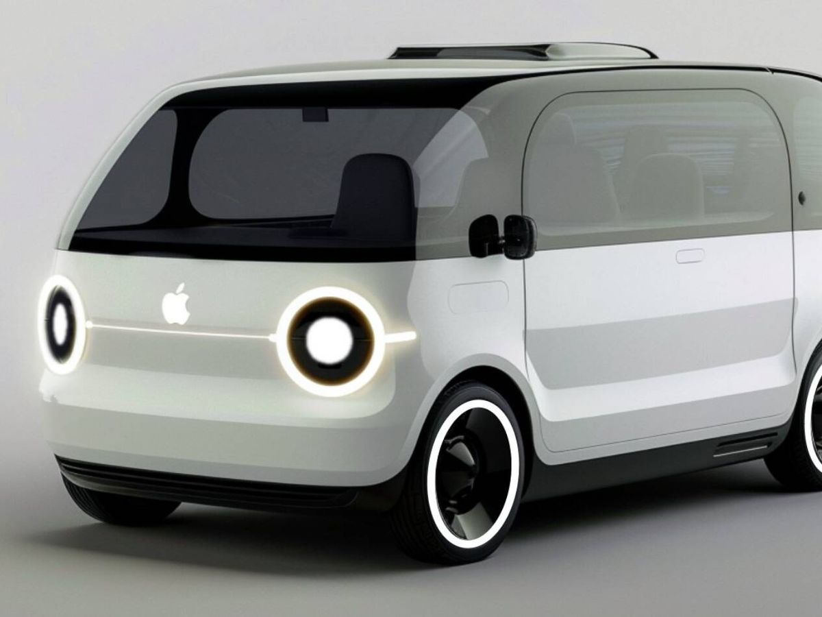 Foto: Apple tenía una idea muy parecida a esta para su coche (X/@iconwerk)