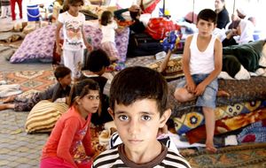 “Las familias yazidíes dejaban en el camino a los hijos que morían”