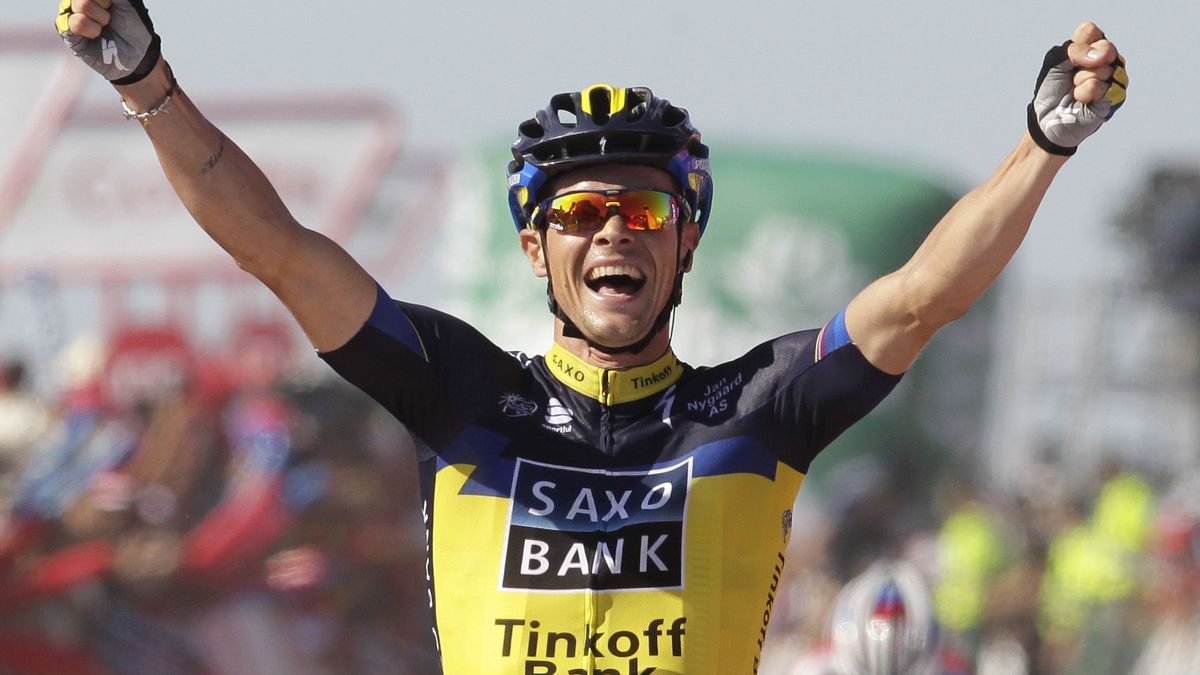 Roche vence en Da Groba y se acuerda de Contador; Samu Sánchez se 'desploma'
