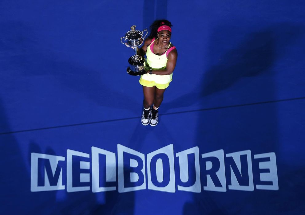 Foto: Es el sexto título de Serena Williams en Australia (EFE)