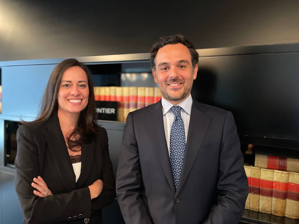 Foto: Lucía González y Jorge Perujo, nuevos socios de Ontier.