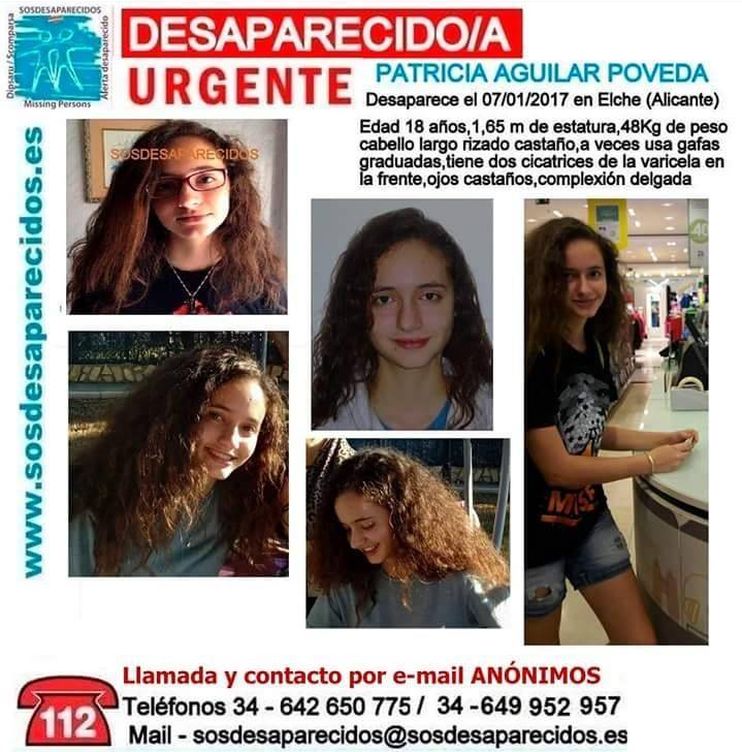Patricia Aguilar, la joven desaparecida, ha negado su vinculación con la secta Gnosis