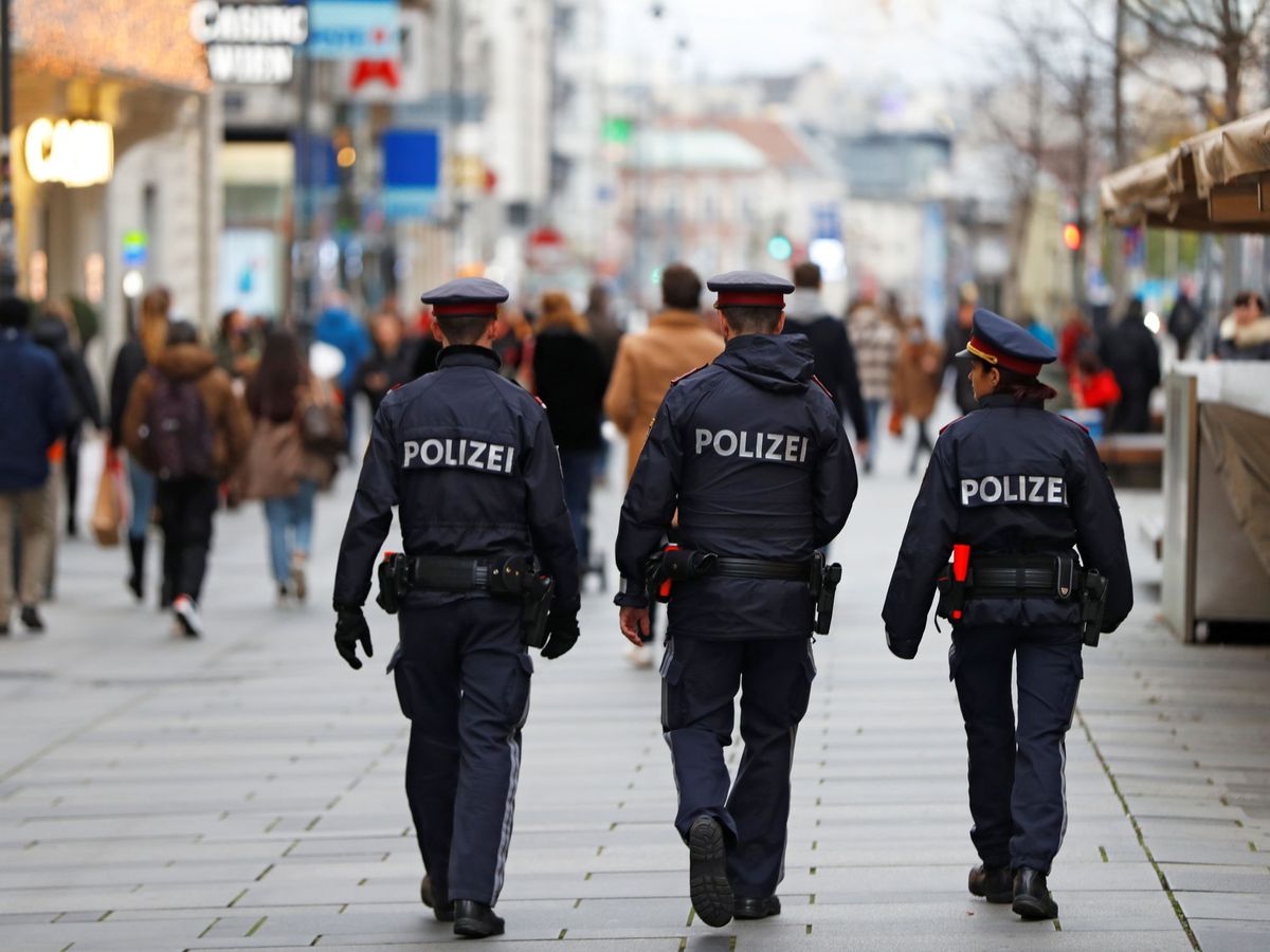 Foto: Policía en Viena, Austria. (Reuters)