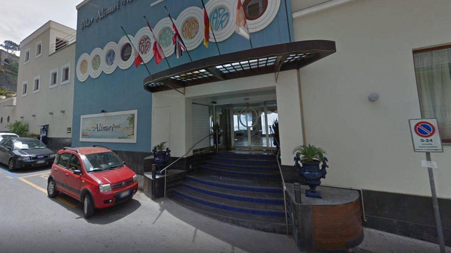Hotel ubicado en Sorrento, Nápoles, donde se produjeron los hechos. (Google Maps)