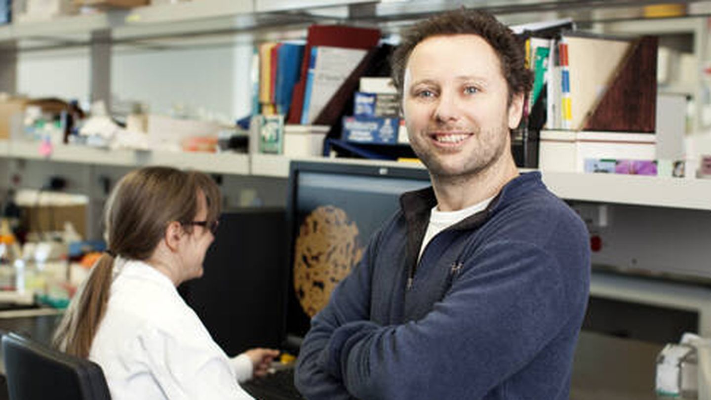 Francis Rodier, en su laboratorio de la Universidad de Montreal. (CRCHUM)