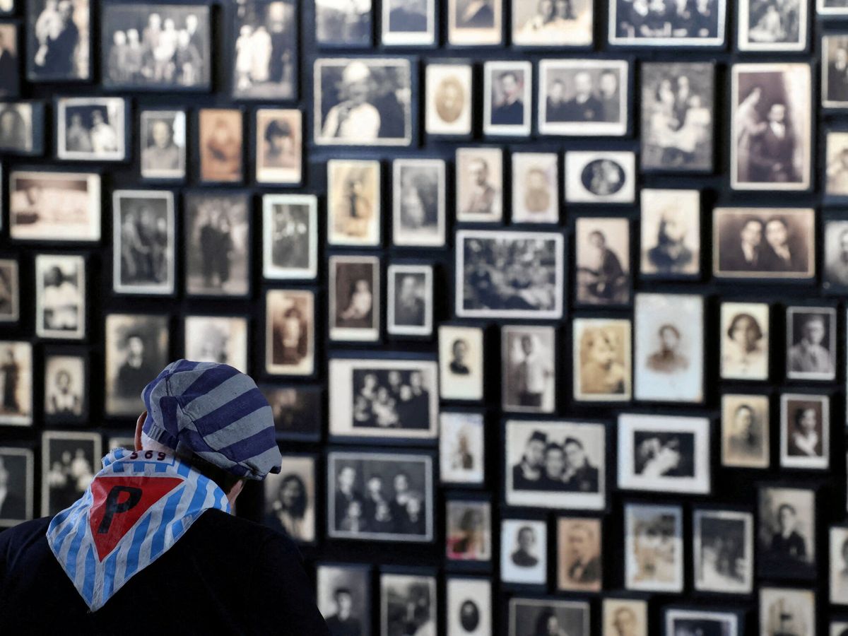 Foto: Imagen del 78º aniversario de la liberación de Auschwitz-Birkenau. (Reuters)
