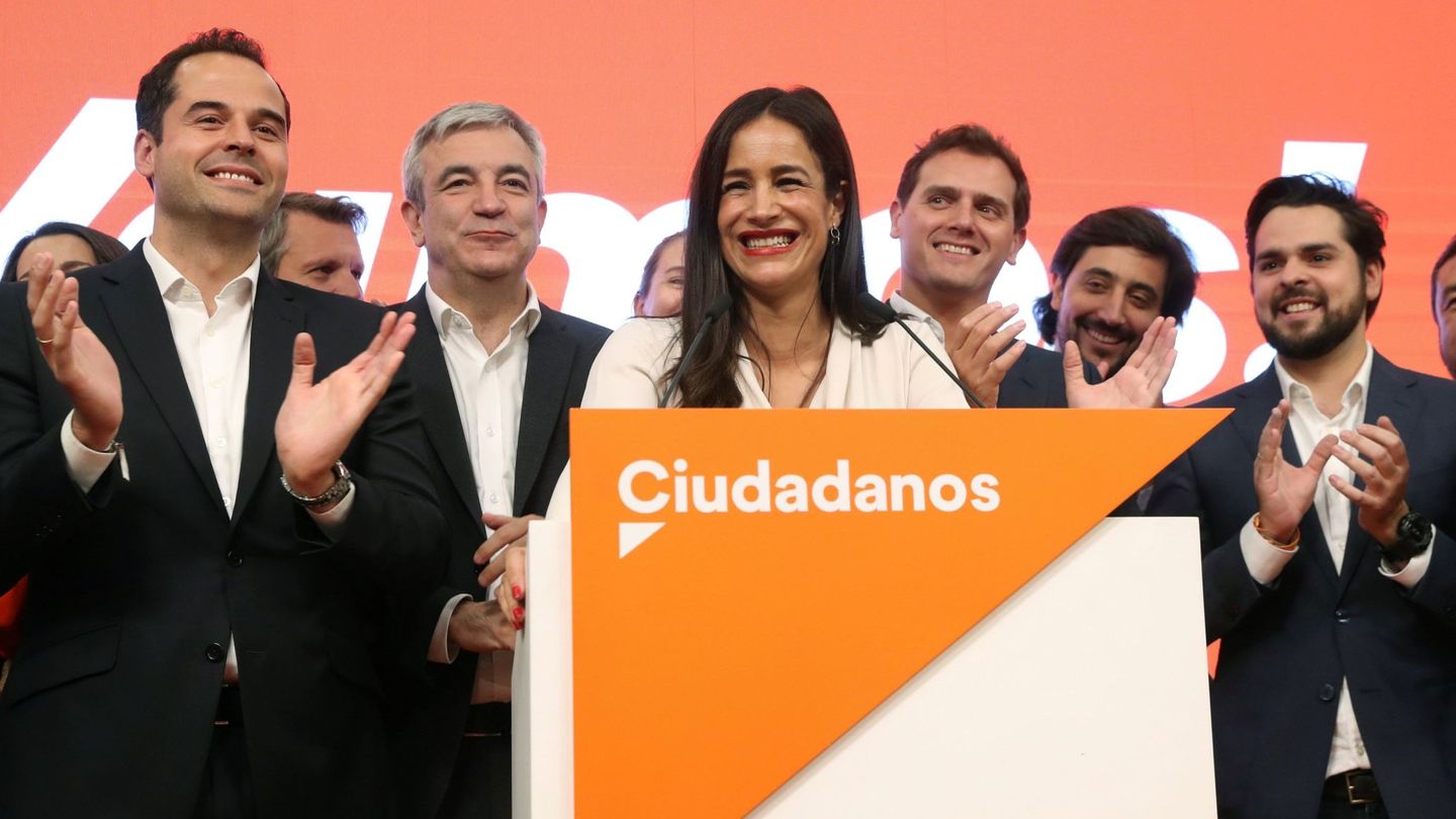 La candidata de Ciudadanos a la alcaldía de Madrid, Begoña Villacís. (EFE)