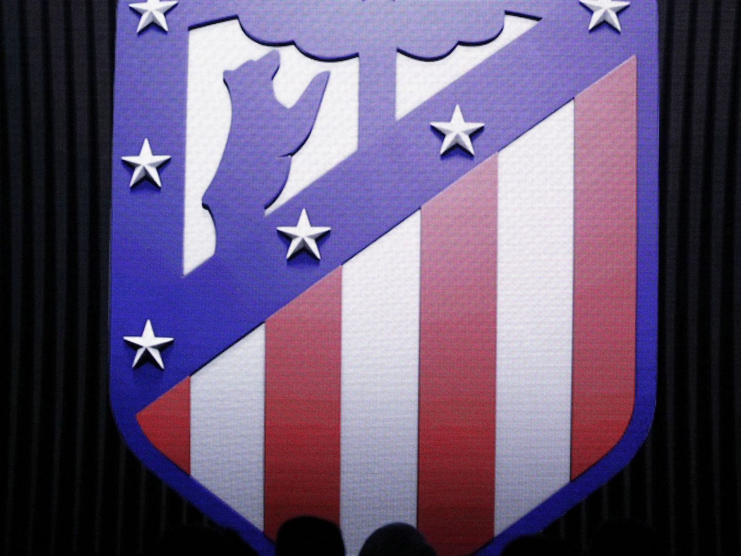 Nuevo escudo del Atlético de Madrid.