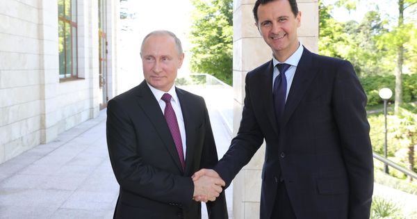 Foto: Vladimir Putin y Bashar al-Assad. (Reuters)