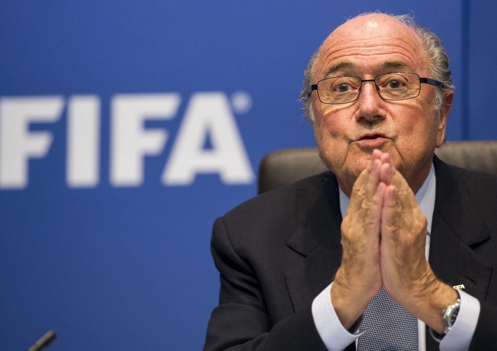 Foto: El suizo Joseph Blatter, máximo mandatario de la FIFA.